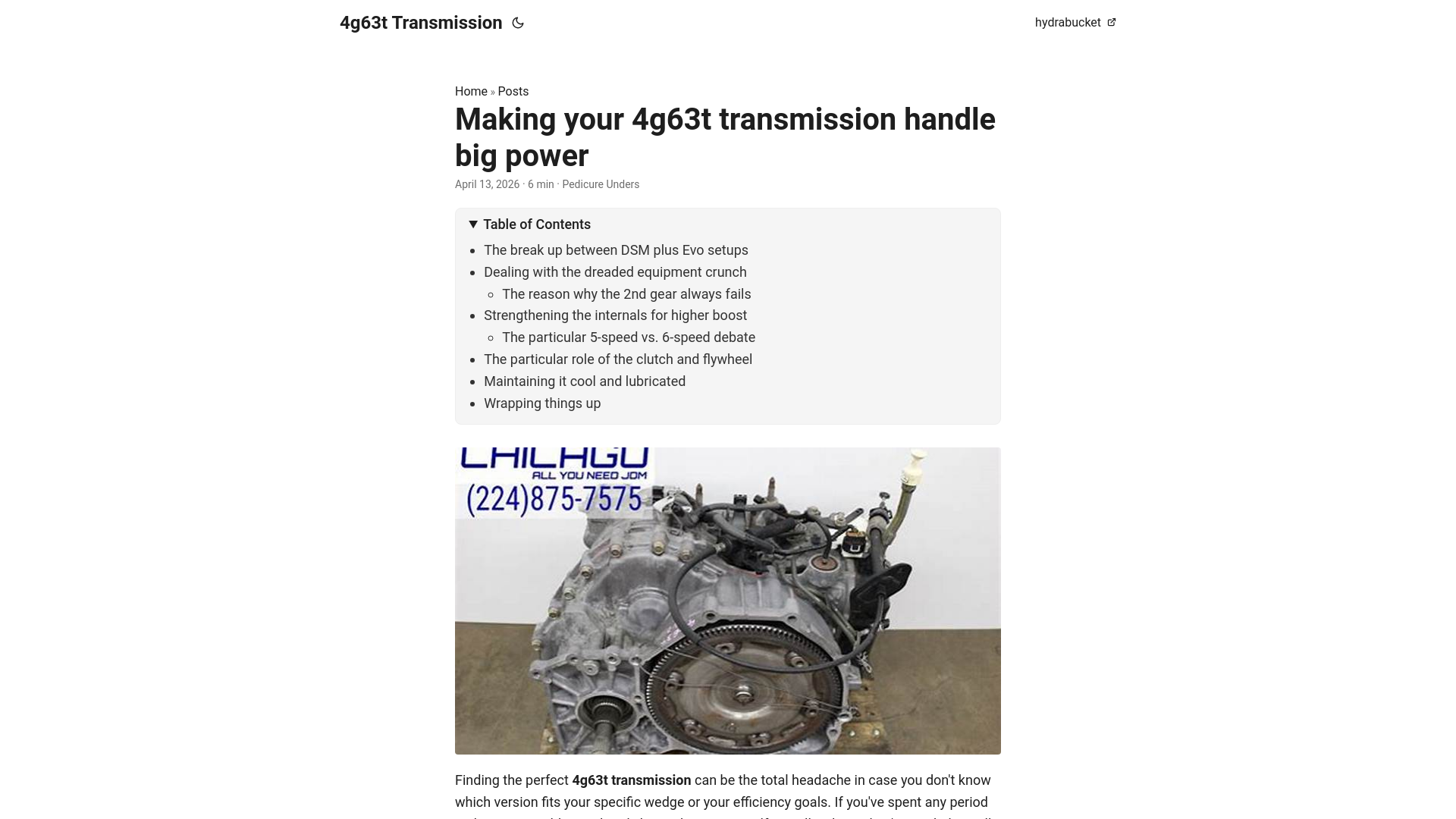 website screenshot of https://4g63t-transmission.pages.dev/