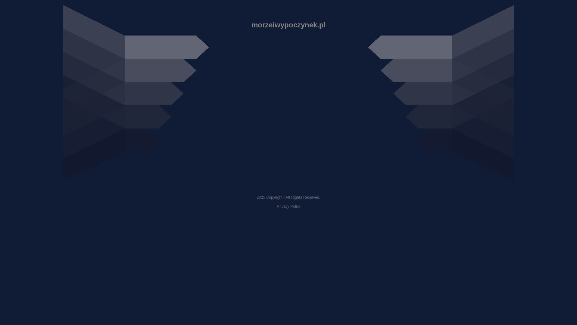 website screenshot of https://morzeiwypoczynek.pl/