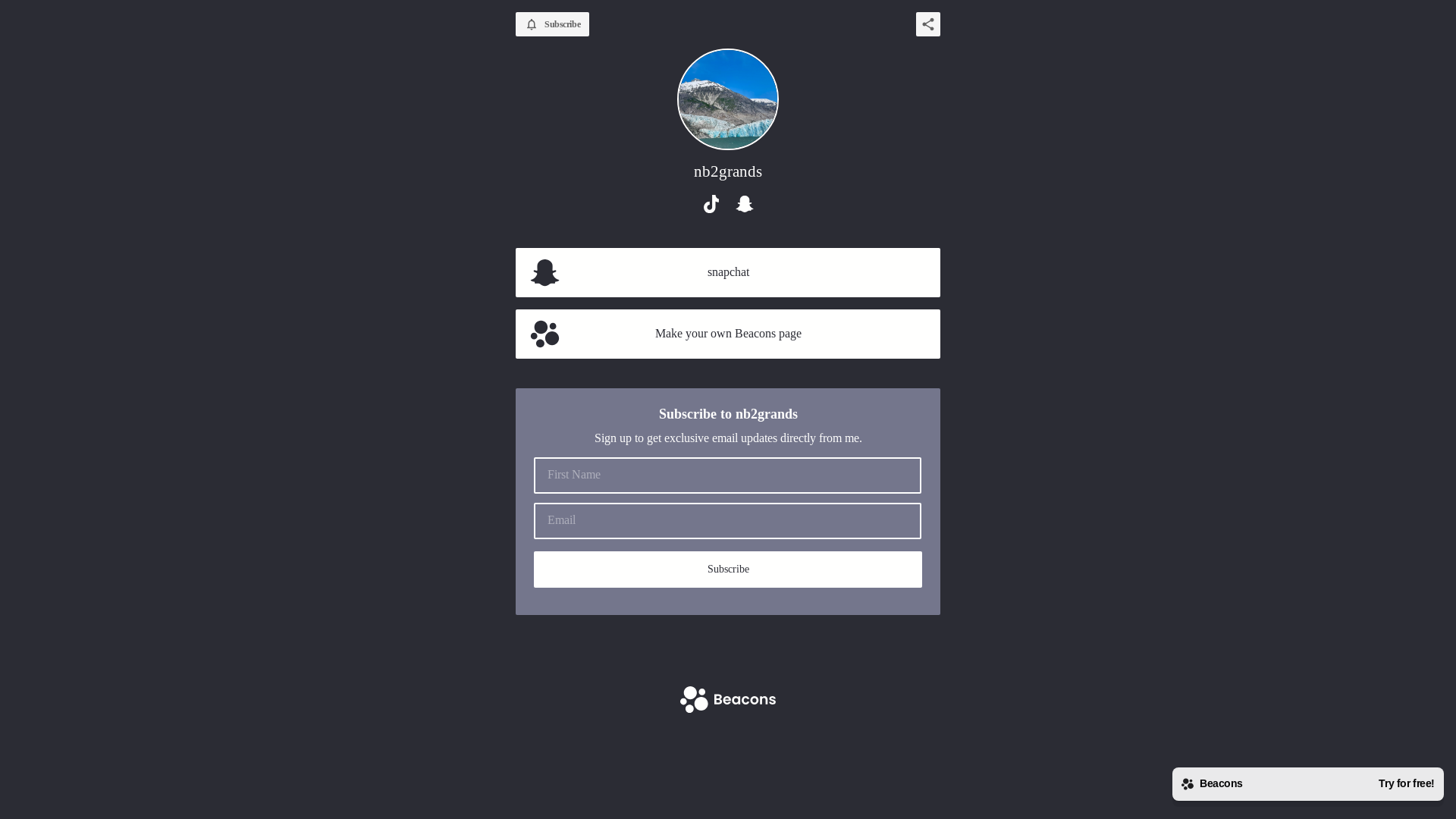 website screenshot of https://nb2grands.com/