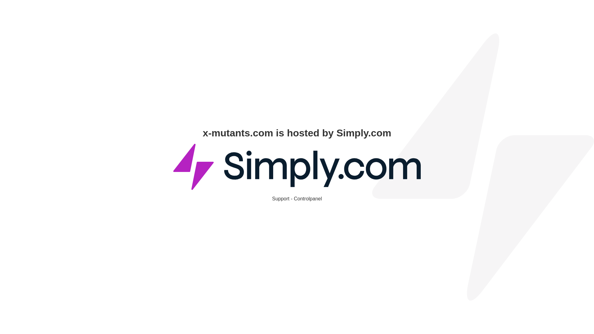 website screenshot of https://x-mutants.com/