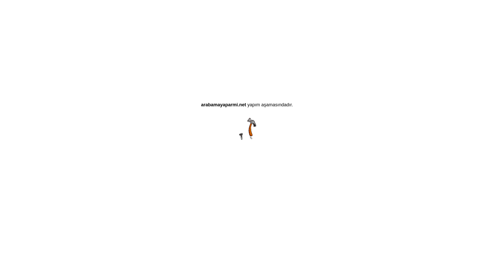 website screenshot of https://arabamayaparmi.net/