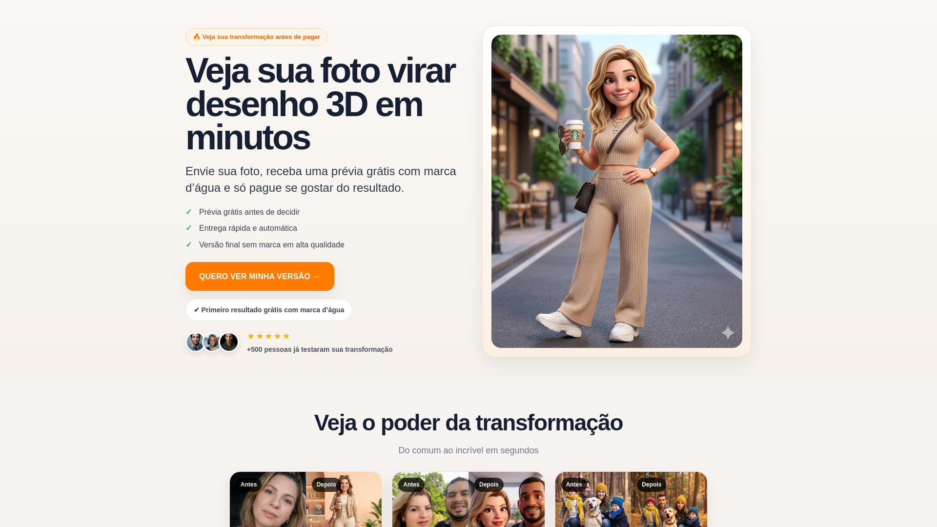 website screenshot of https://centralizaweb.com.br