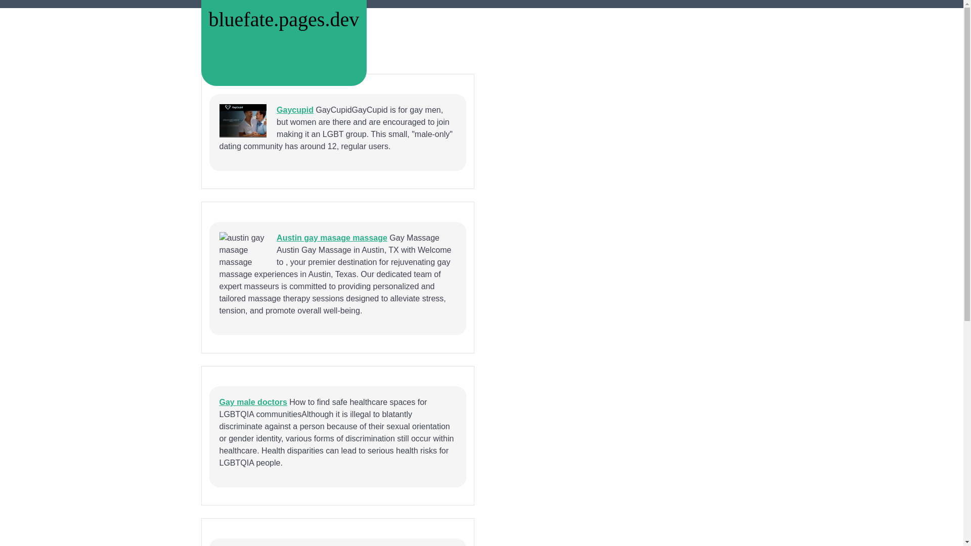 website screenshot of https://bluefate.pages.dev/