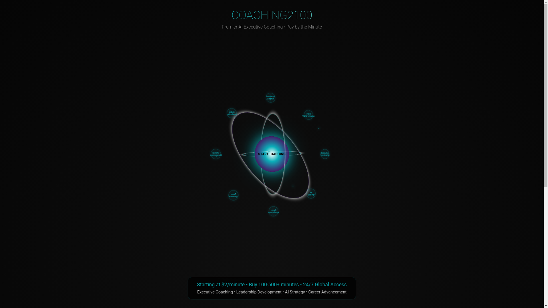 website screenshot of https://coaching2100-com.pages.dev/