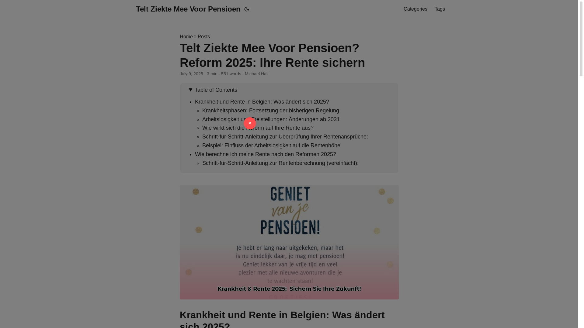 website screenshot of https://telt-ziekte-mee-voor-pensioen.pages.dev/
