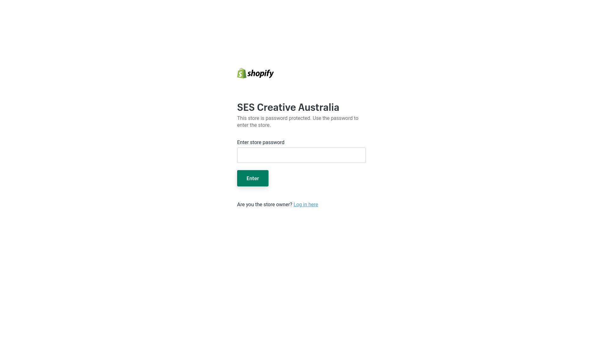 website screenshot of https://ses-creative.com.au/