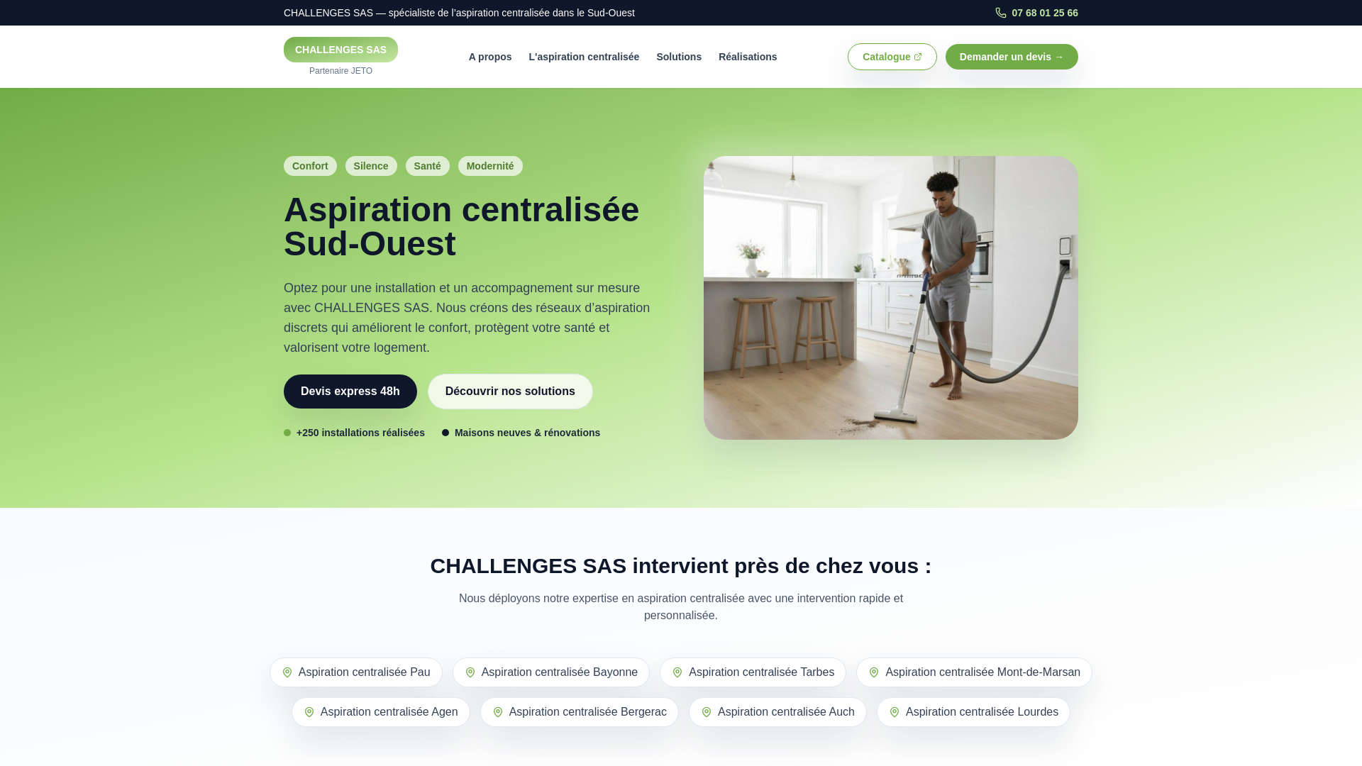 website screenshot of https://aspiration-sudouest.pages.dev/