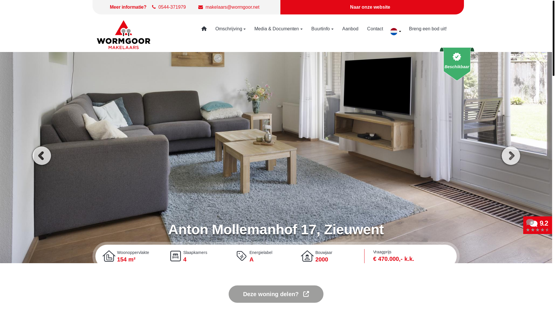website screenshot of https://antonmollemanhof17.nl/