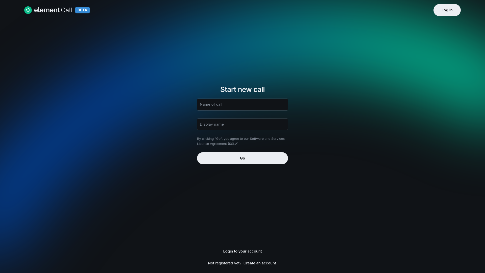 website screenshot of https://element-call-5r5.pages.dev/