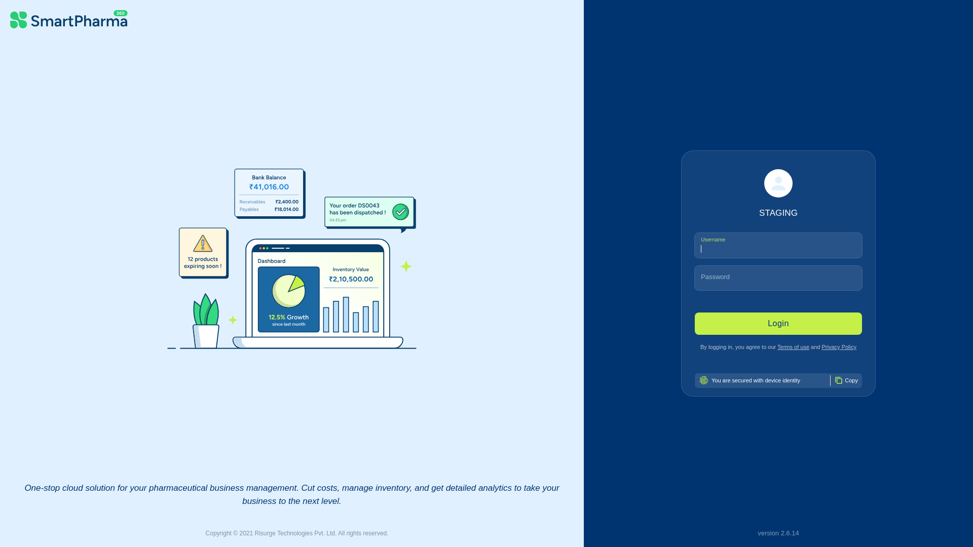 website screenshot of https://smartpharma-turbo-fe.pages.dev/