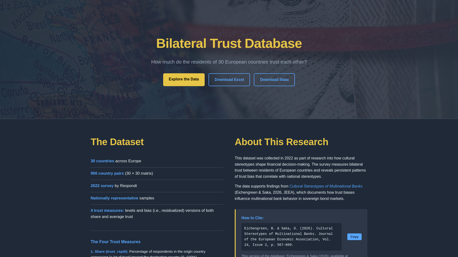 website screenshot of https://bilateraltrust.com/