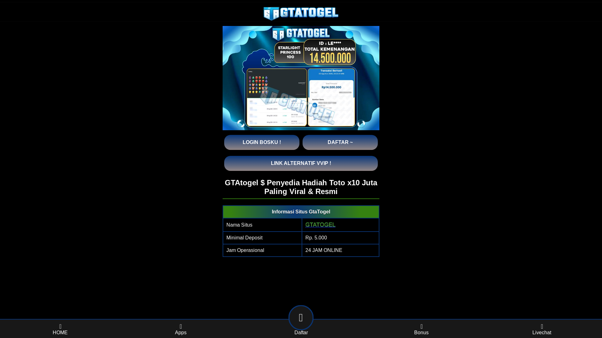 website screenshot of https://ampjaganitgta168.pages.dev/