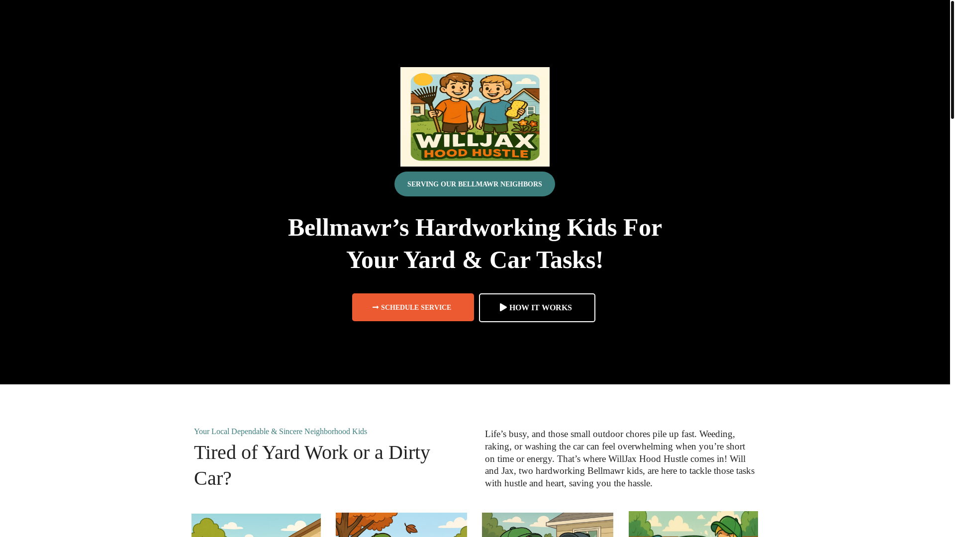 website screenshot of https://bellmawryardboys.com/