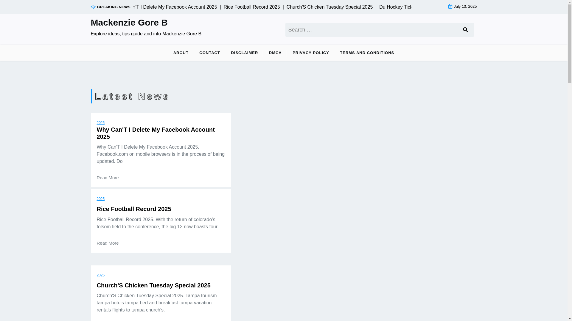 website screenshot of https://mackenziegoreb.pages.dev/