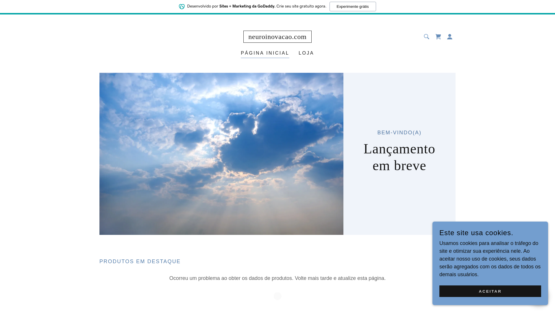 website screenshot of https://neuroinovacao.com/
