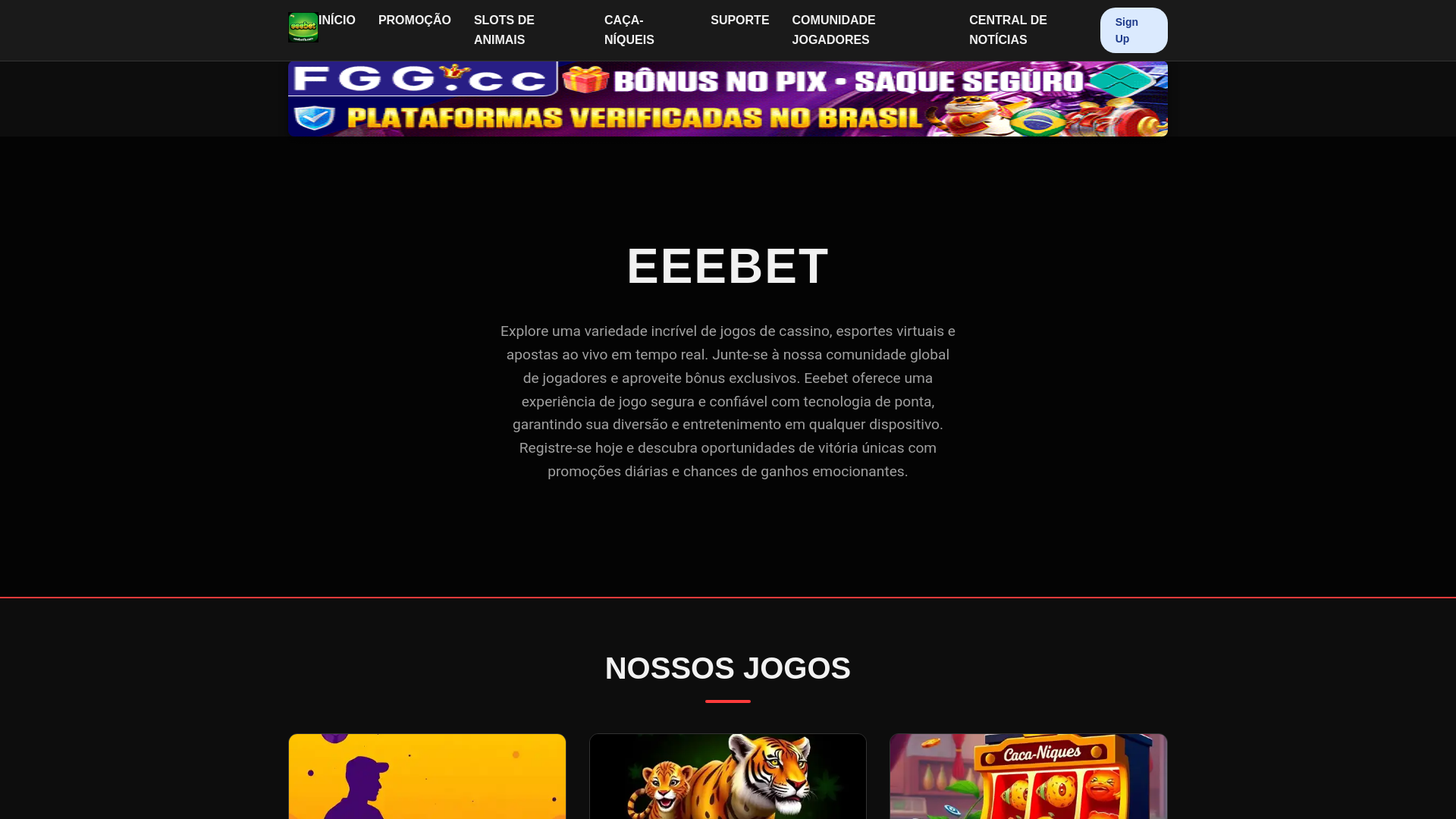 website screenshot of https://eeebetfb.com/