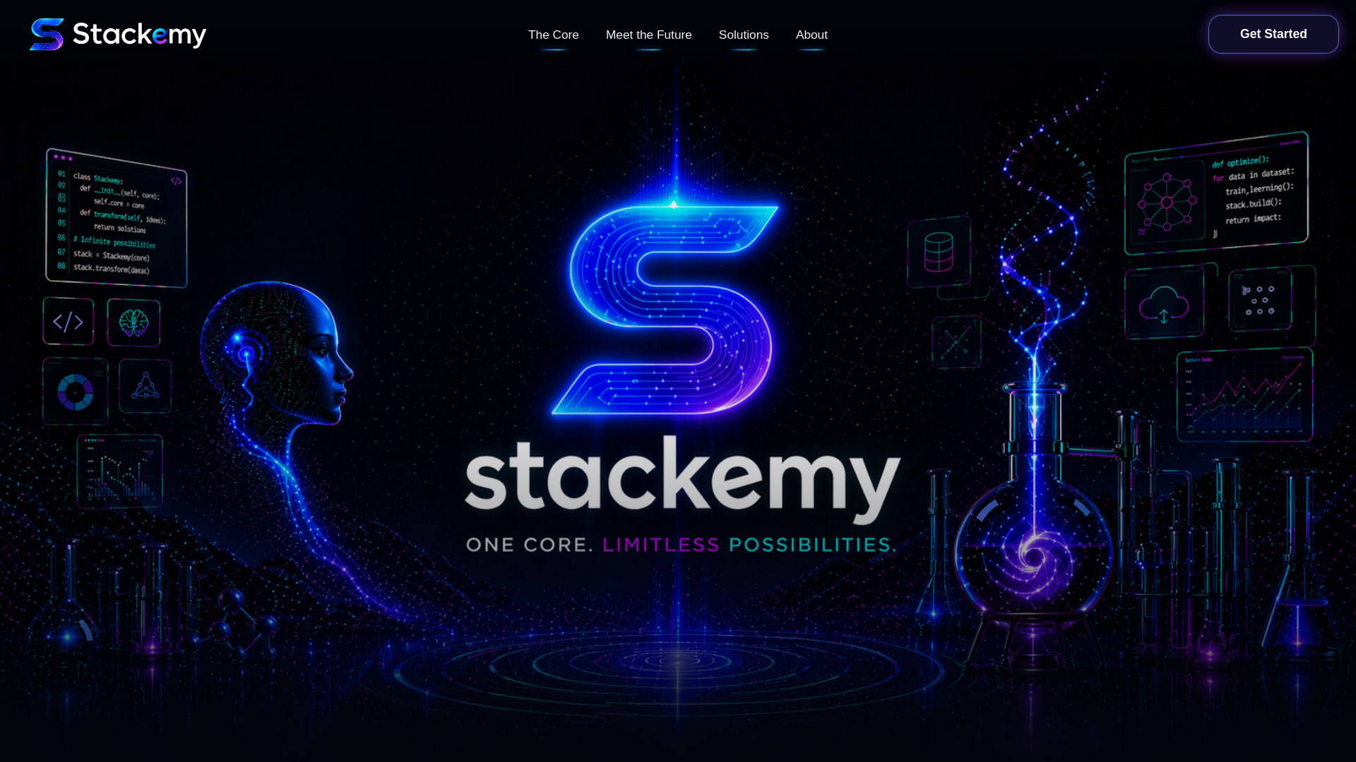 website screenshot of https://stackemy-site.pages.dev/