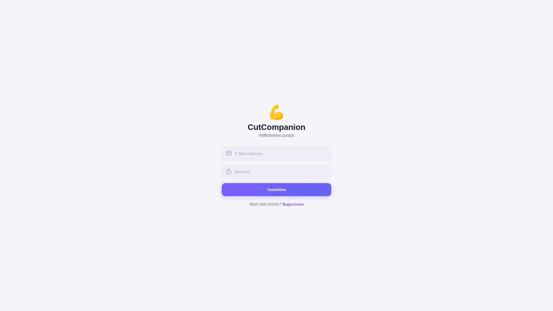 website screenshot of https://cutcompanion.com/