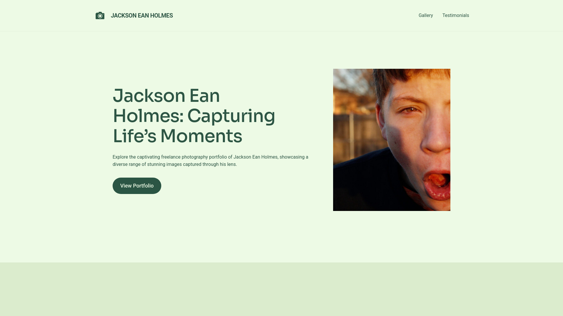 website screenshot of https://jacksoneanholmes.com/