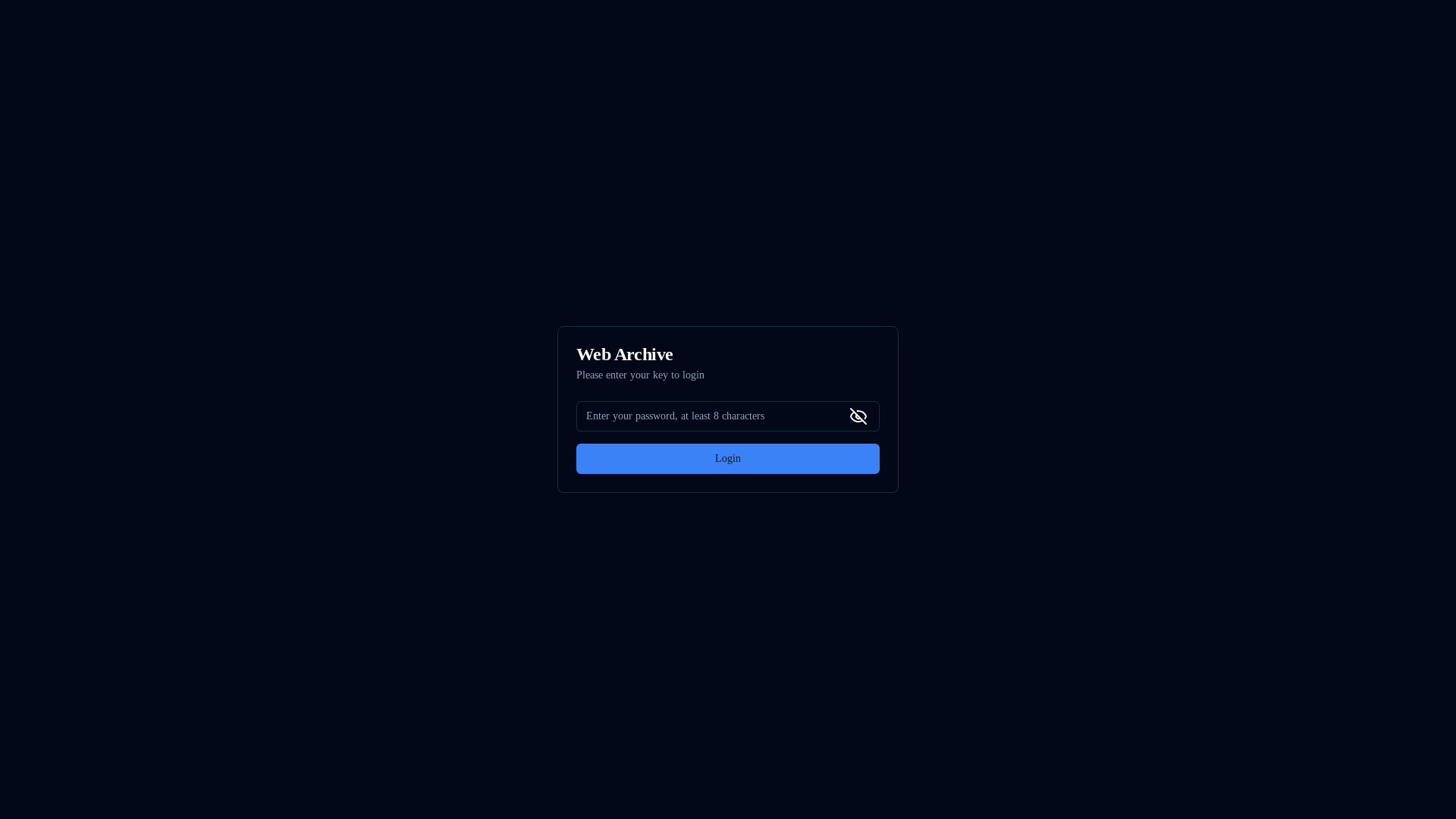 website screenshot of https://web-archive-f58.pages.dev/