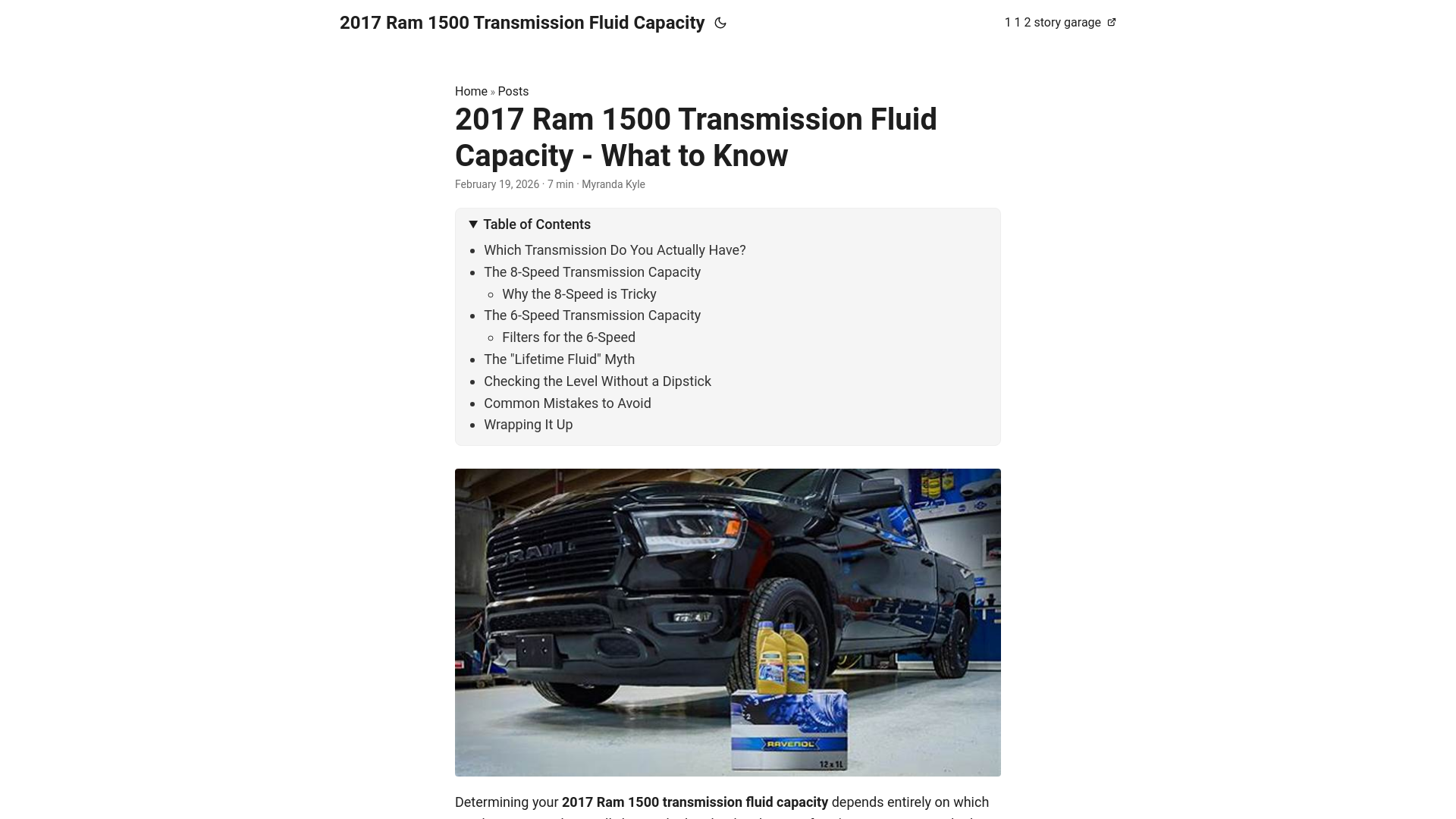 website screenshot of https://2017-ram-1500-transmission-fluid-capacity.pages.dev/