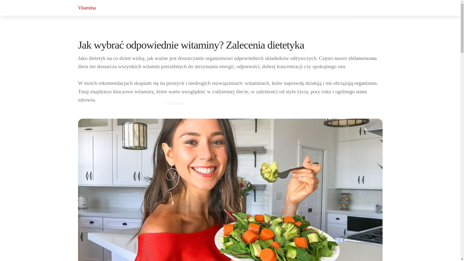 website screenshot of https://vitaminapro.info/