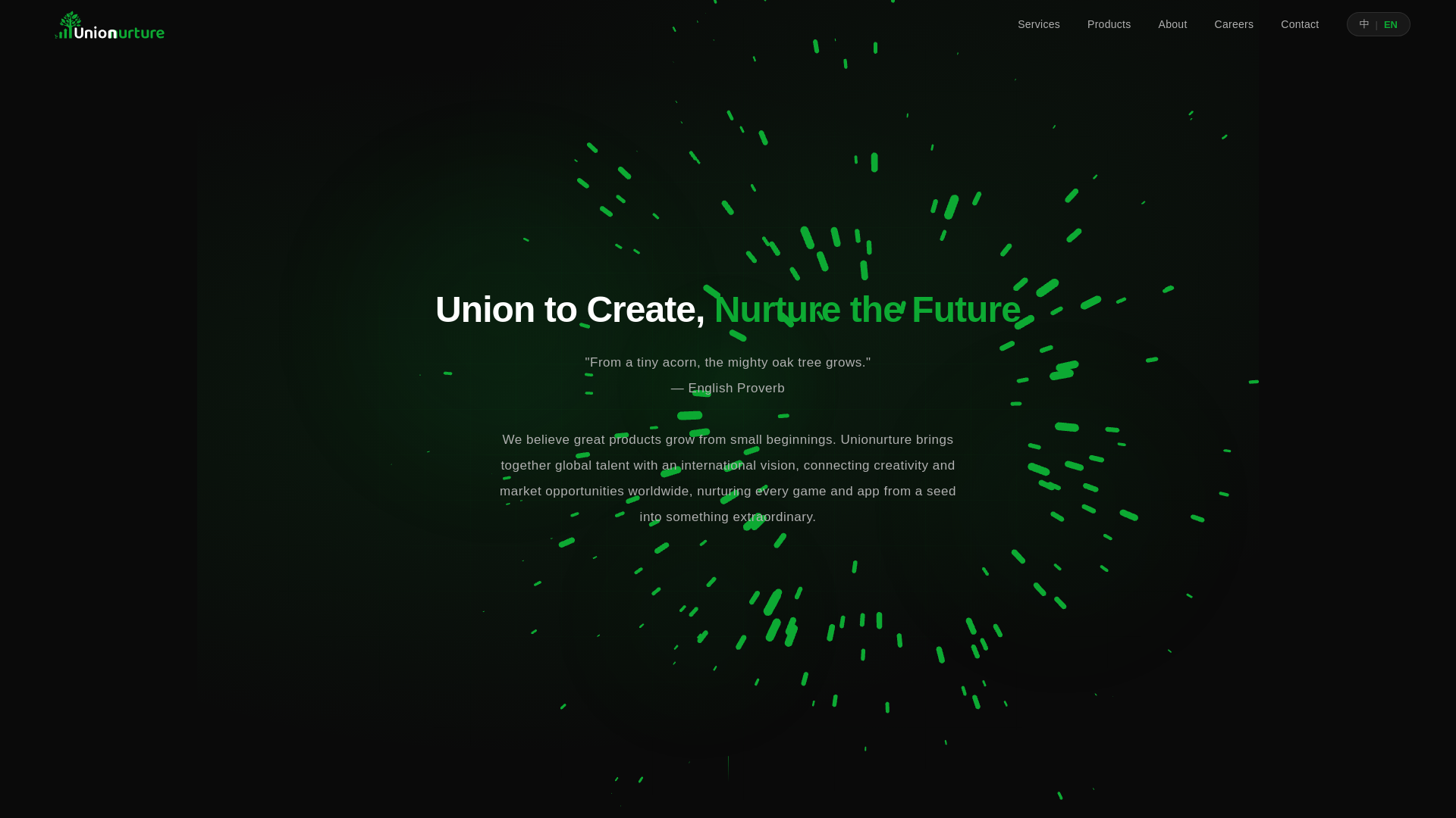 website screenshot of https://unionurture-official-website.pages.dev/