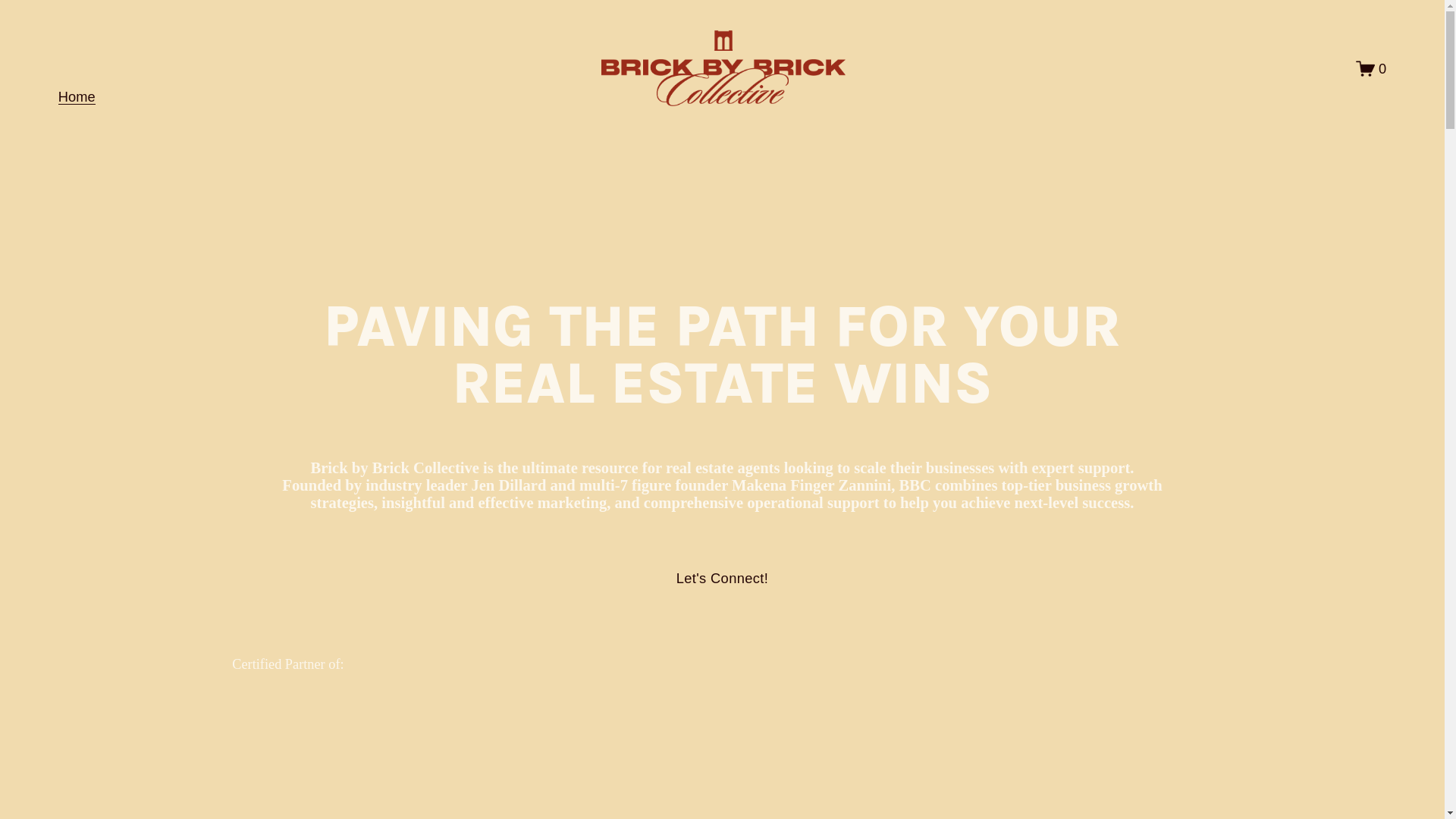website screenshot of https://teambrickbybrick.com/