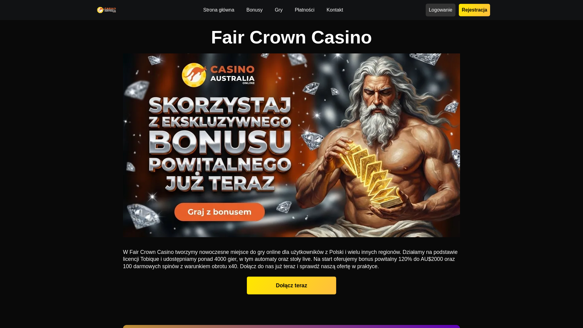 website screenshot of https://faircrown-pl-49494.pages.dev/