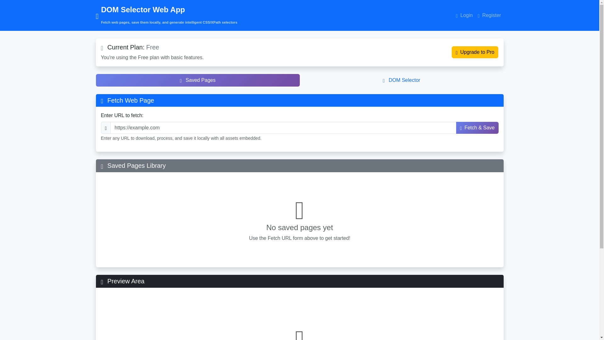 website screenshot of https://domselector.de/