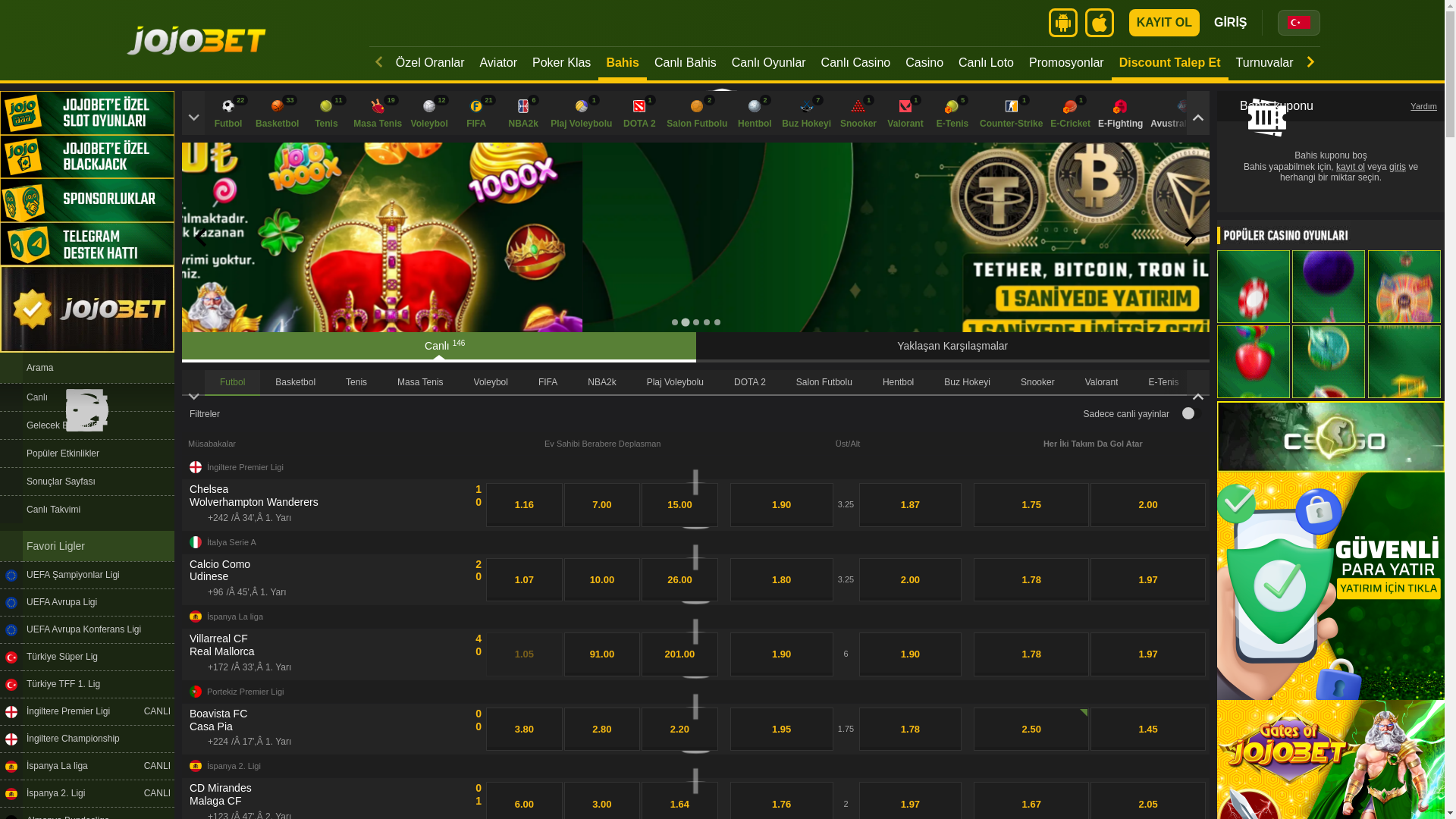 website screenshot of https://joojobet1053.com/