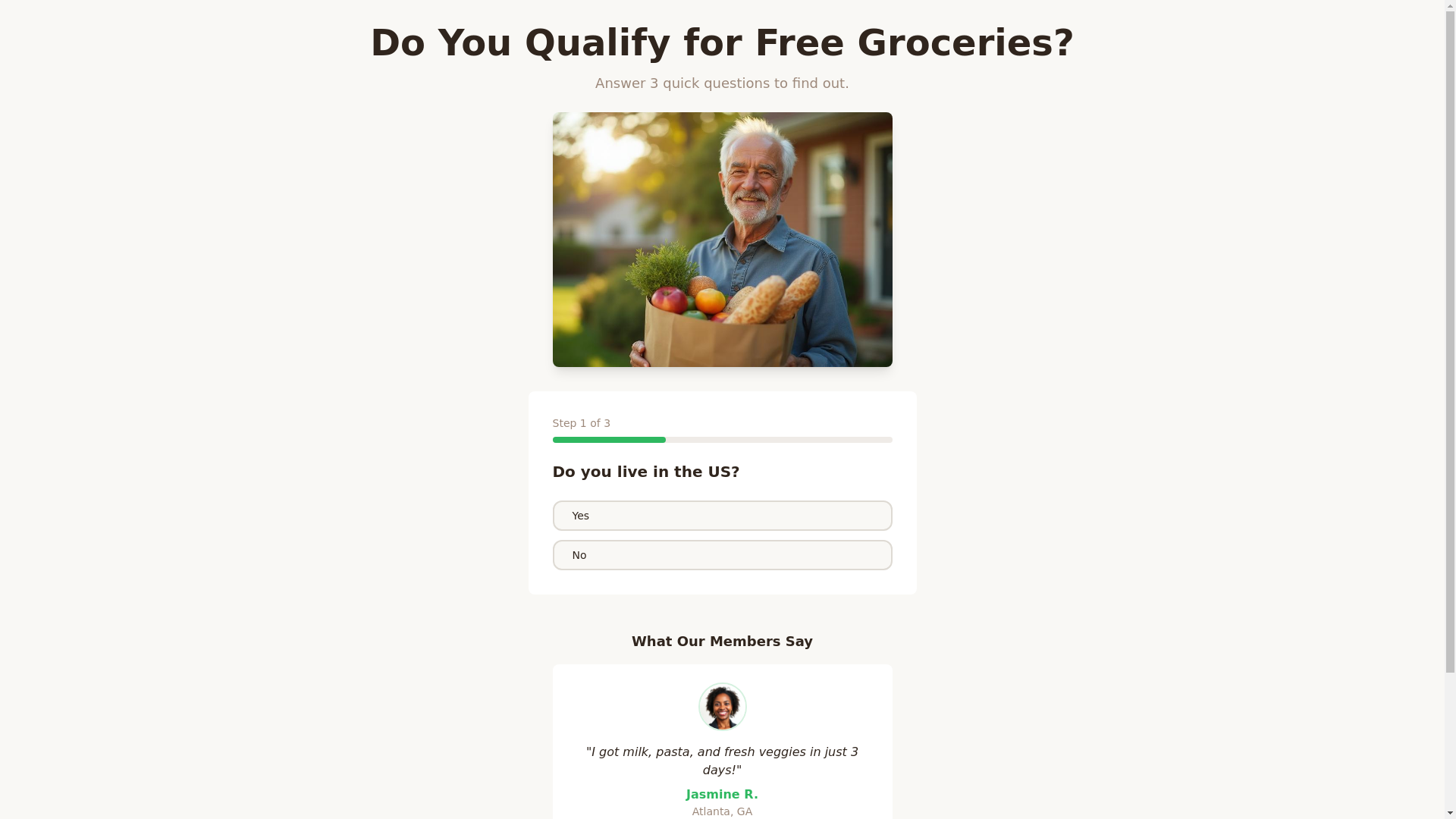 website screenshot of https://helpwithgroceries.site/