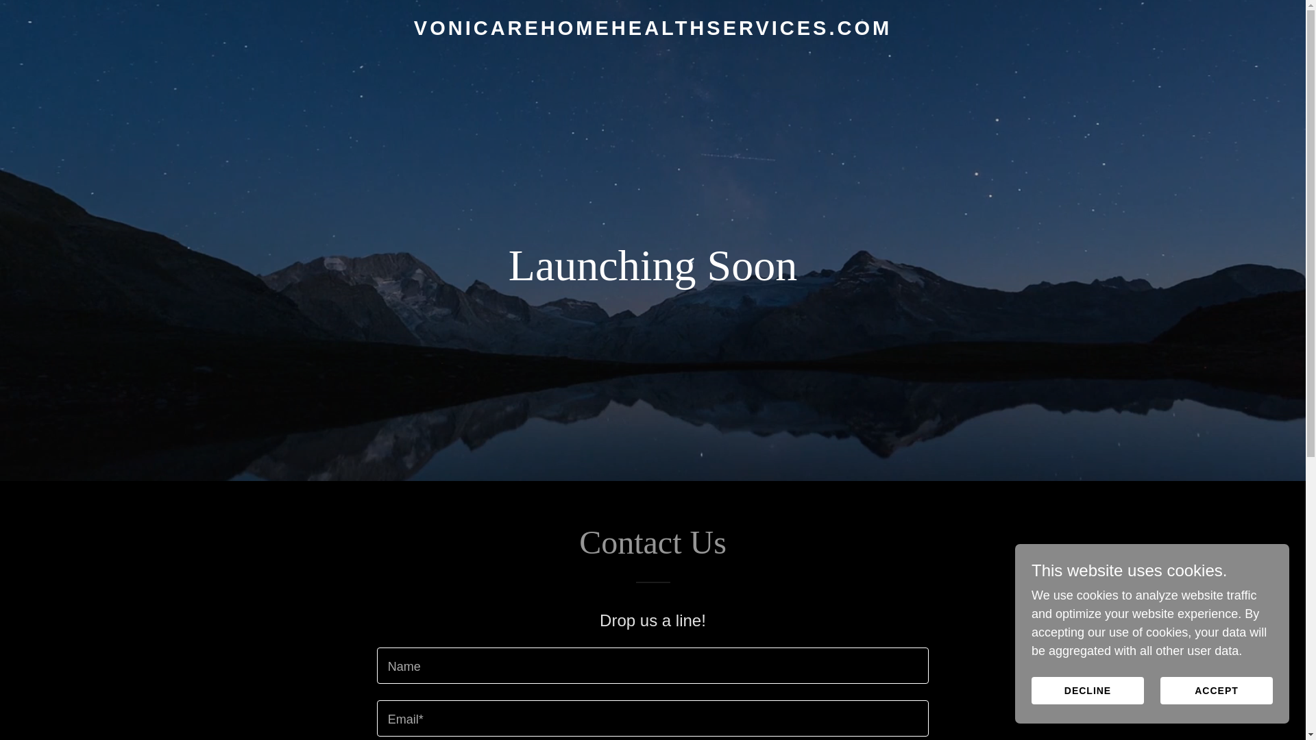 website screenshot of https://vonicarehomehealthservices.com/