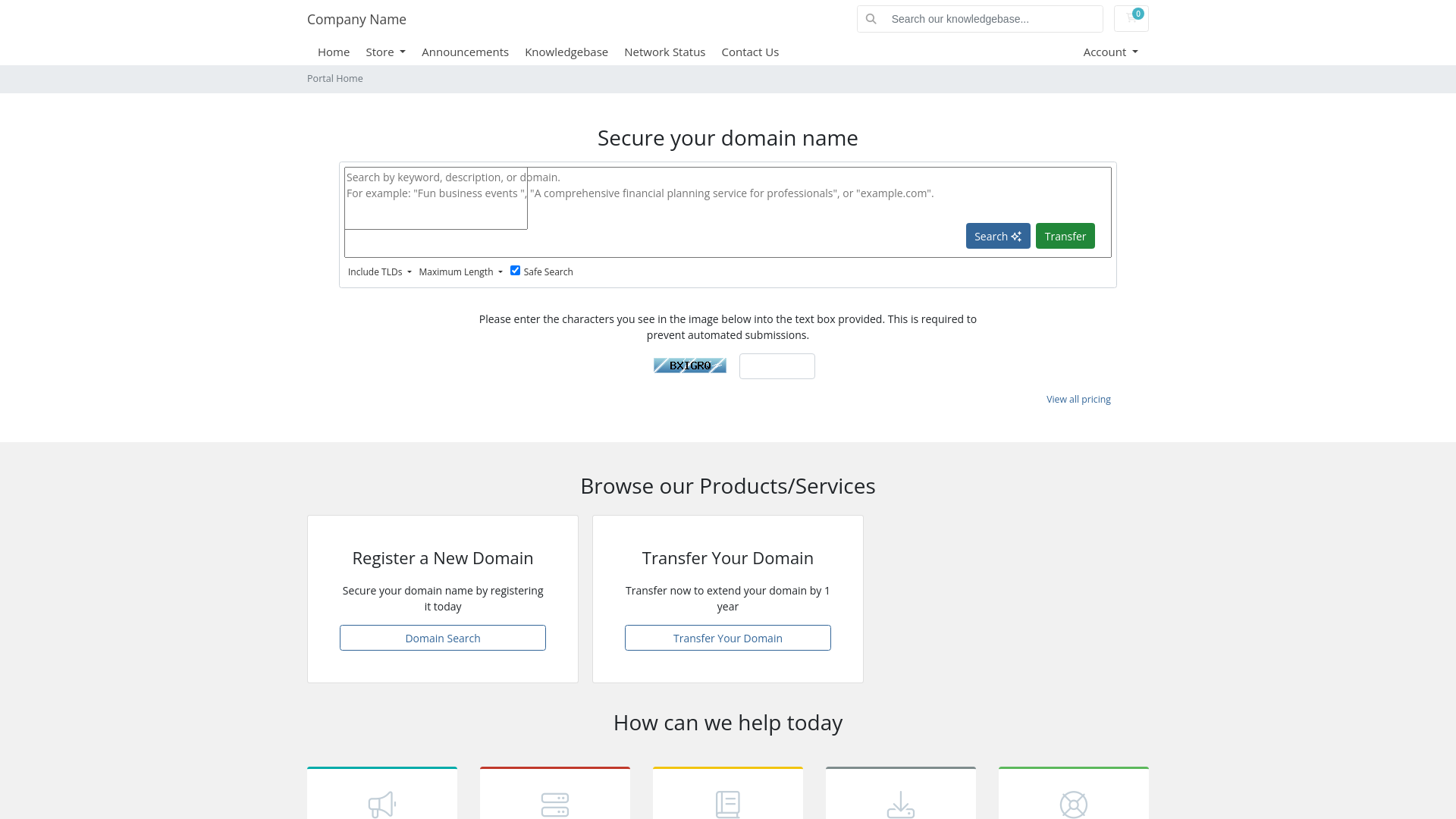 website screenshot of https://creativetechsolutions.co.zw/
