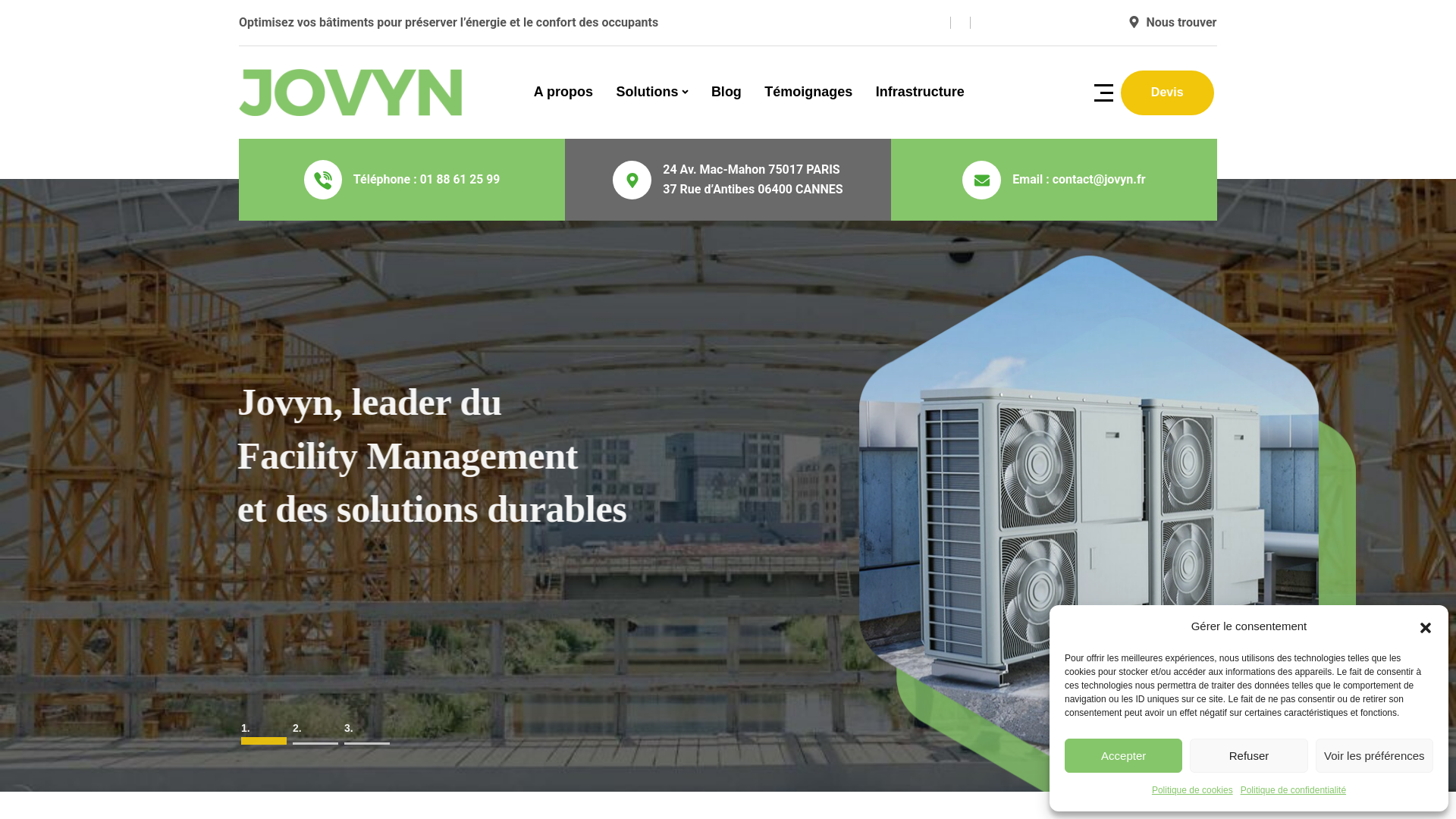 website screenshot of https://jovyngestion.com