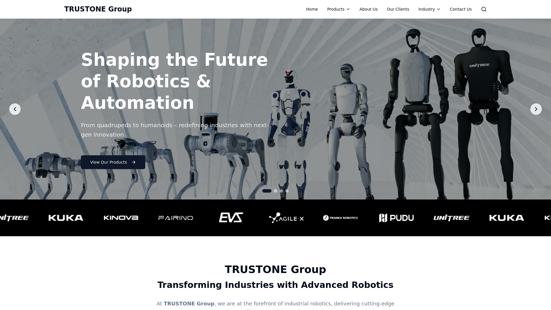 website screenshot of https://robotagency.pages.dev/