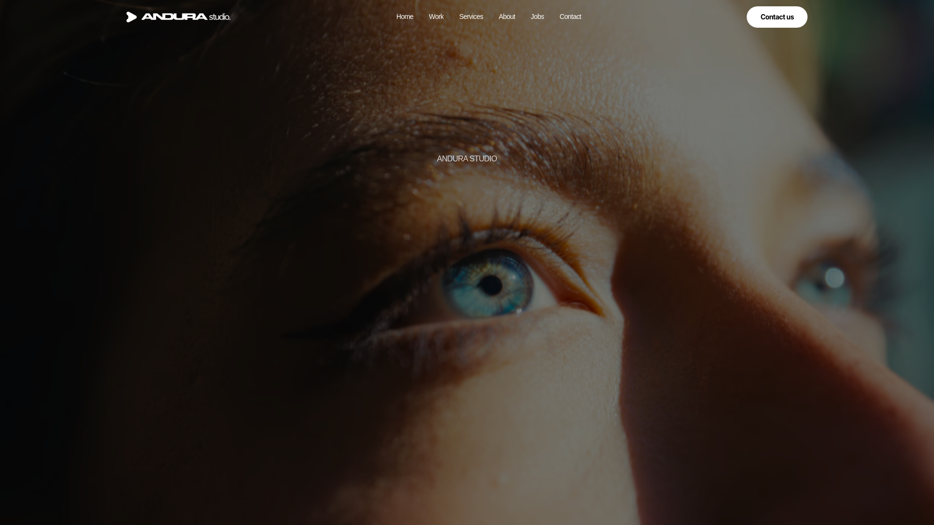 website screenshot of https://teamandurastudio.com