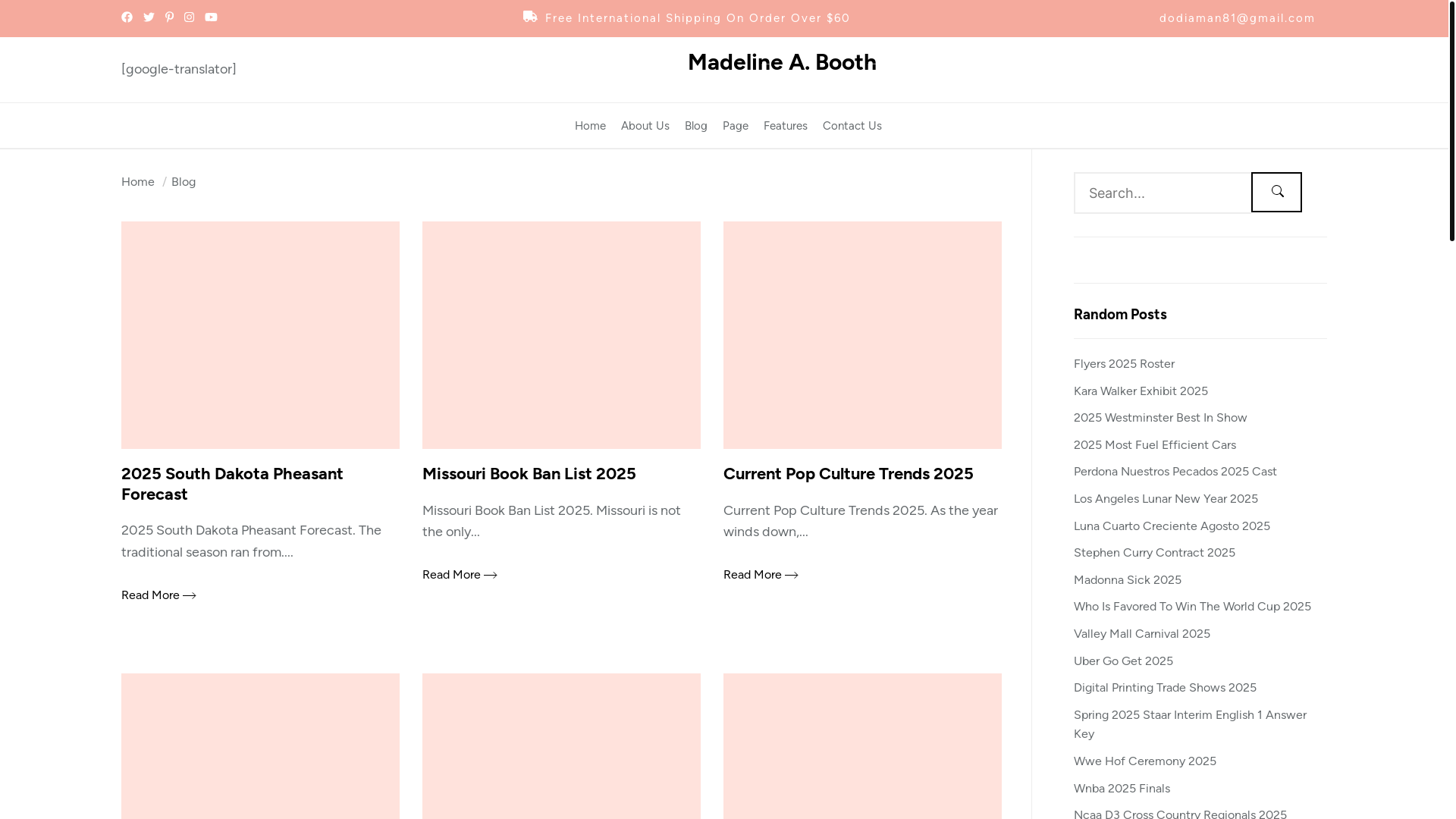 website screenshot of https://madelineabooth.pages.dev/