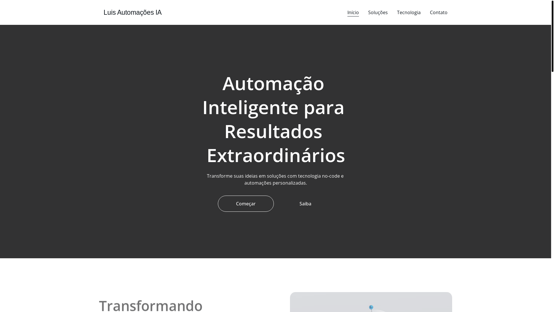 website screenshot of https://lglducciautomacoesia.me/