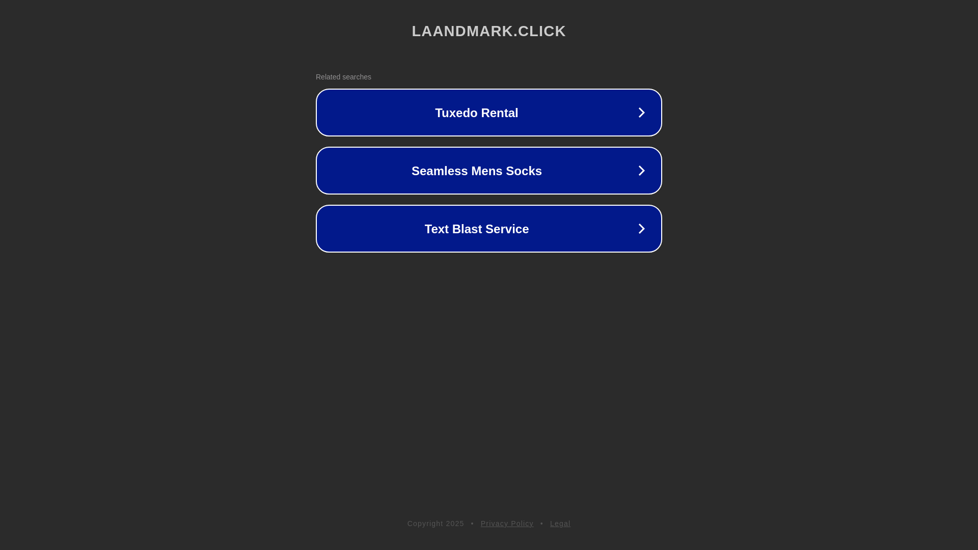 website screenshot of https://laandmark.click/