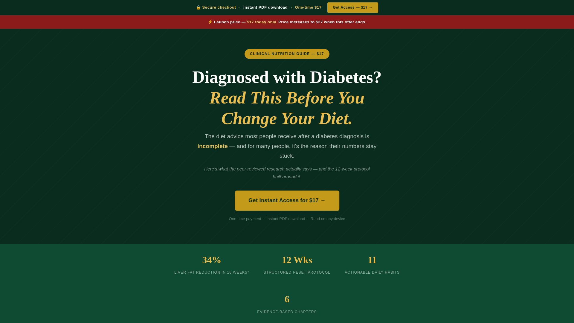 website screenshot of https://diabetesresetcode.com