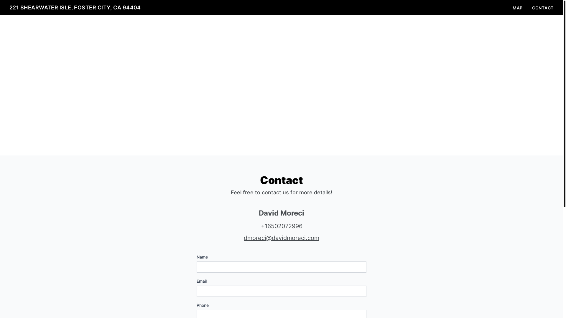 website screenshot of https://221shearwaterisle.com/