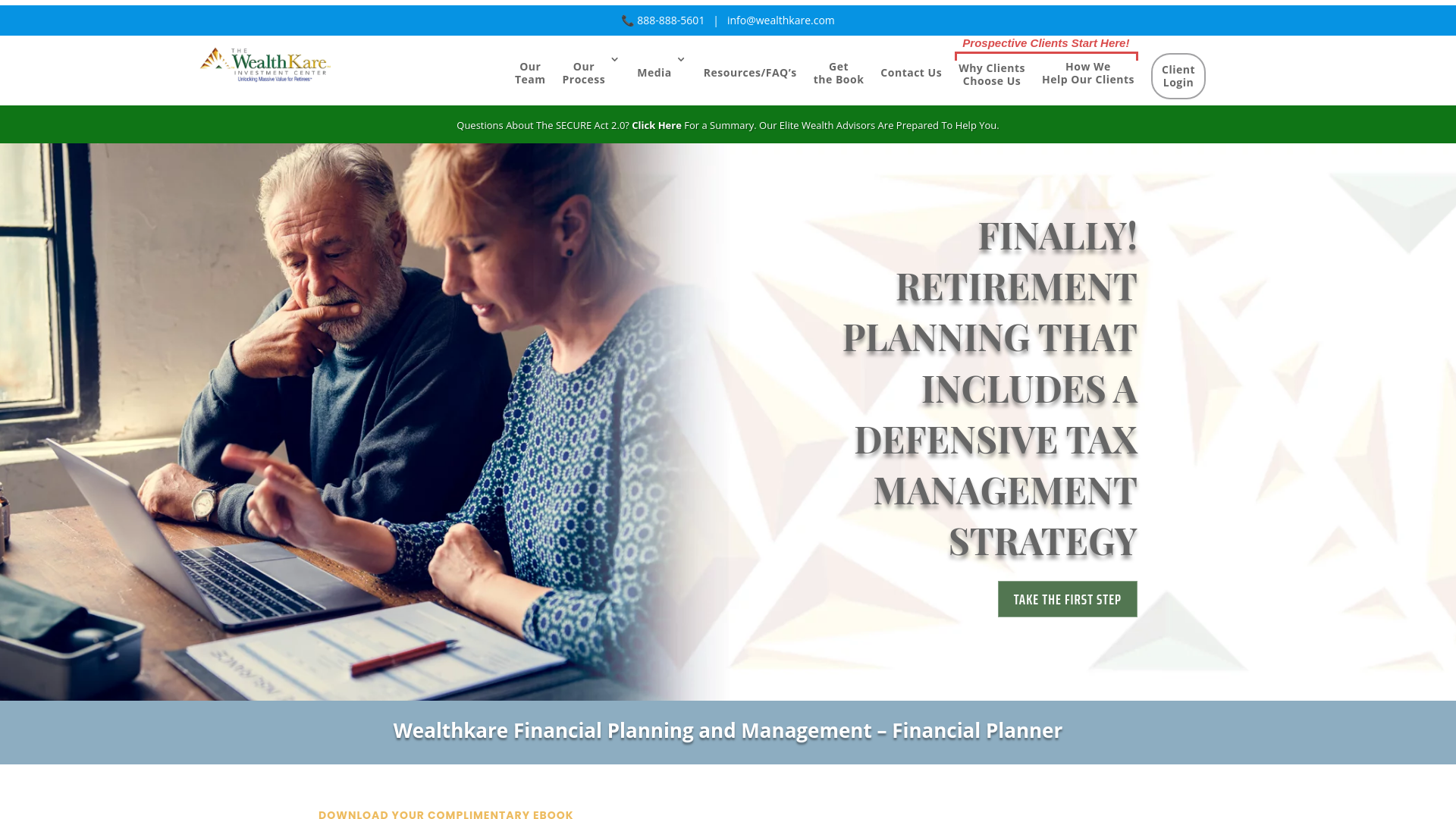 website screenshot of https://elitewealthnetworkstore.com/