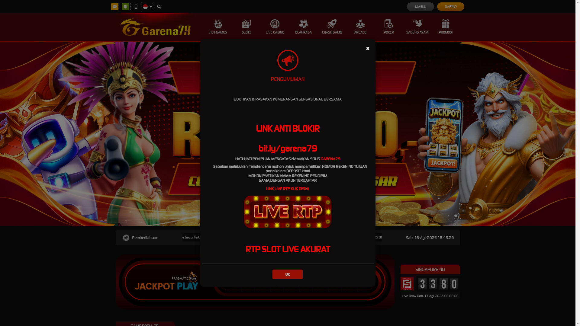 website screenshot of https://yakin-cuan.online/