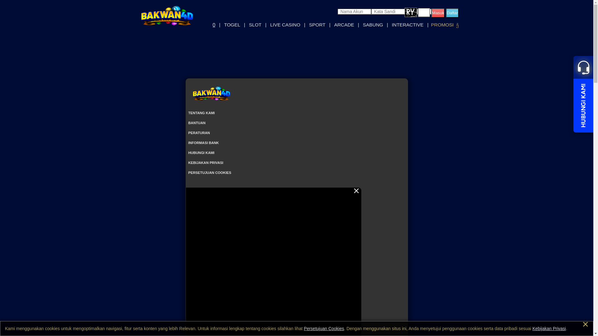 website screenshot of https://bakwanhock.com/