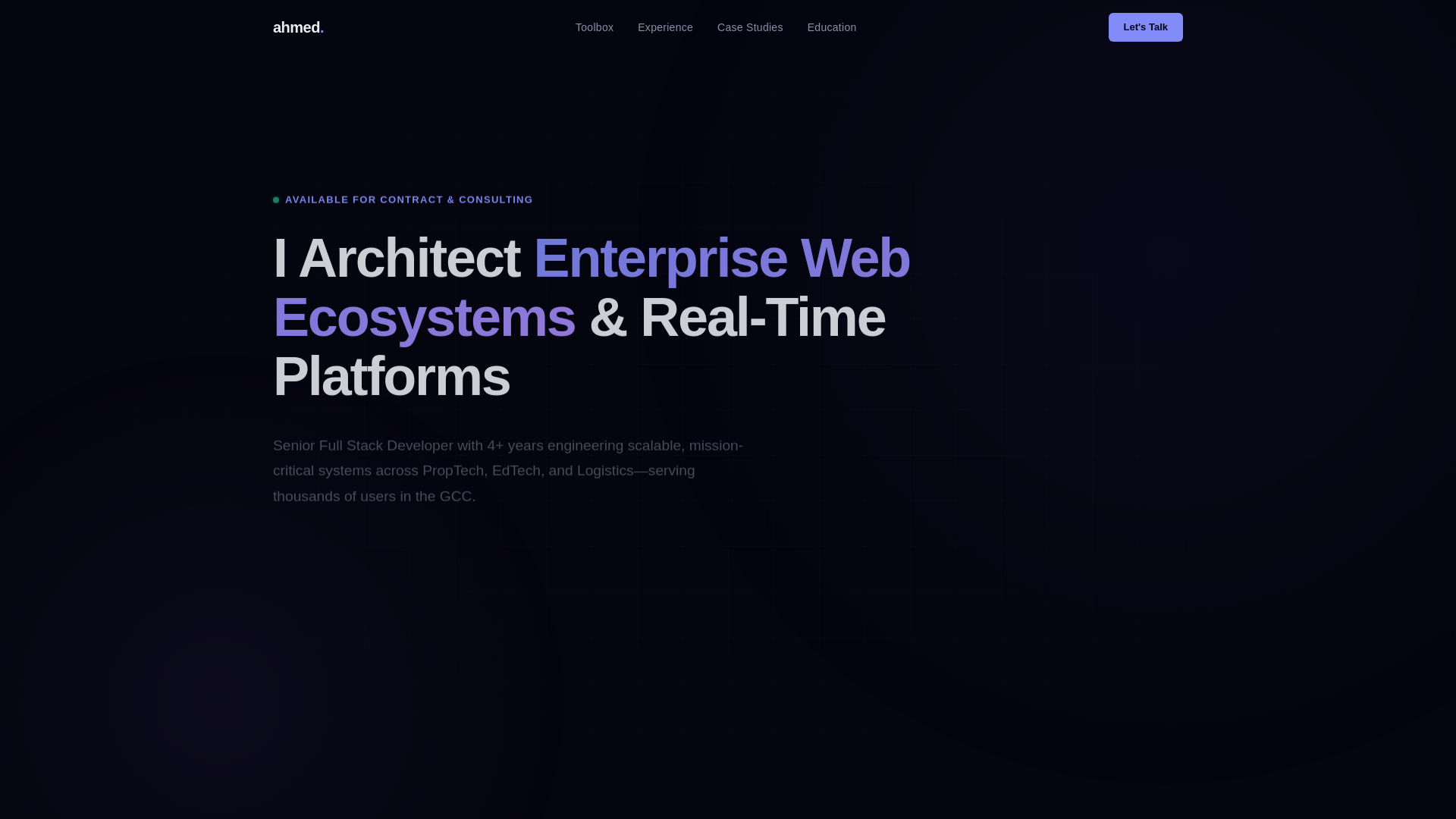website screenshot of https://sharabash.me/