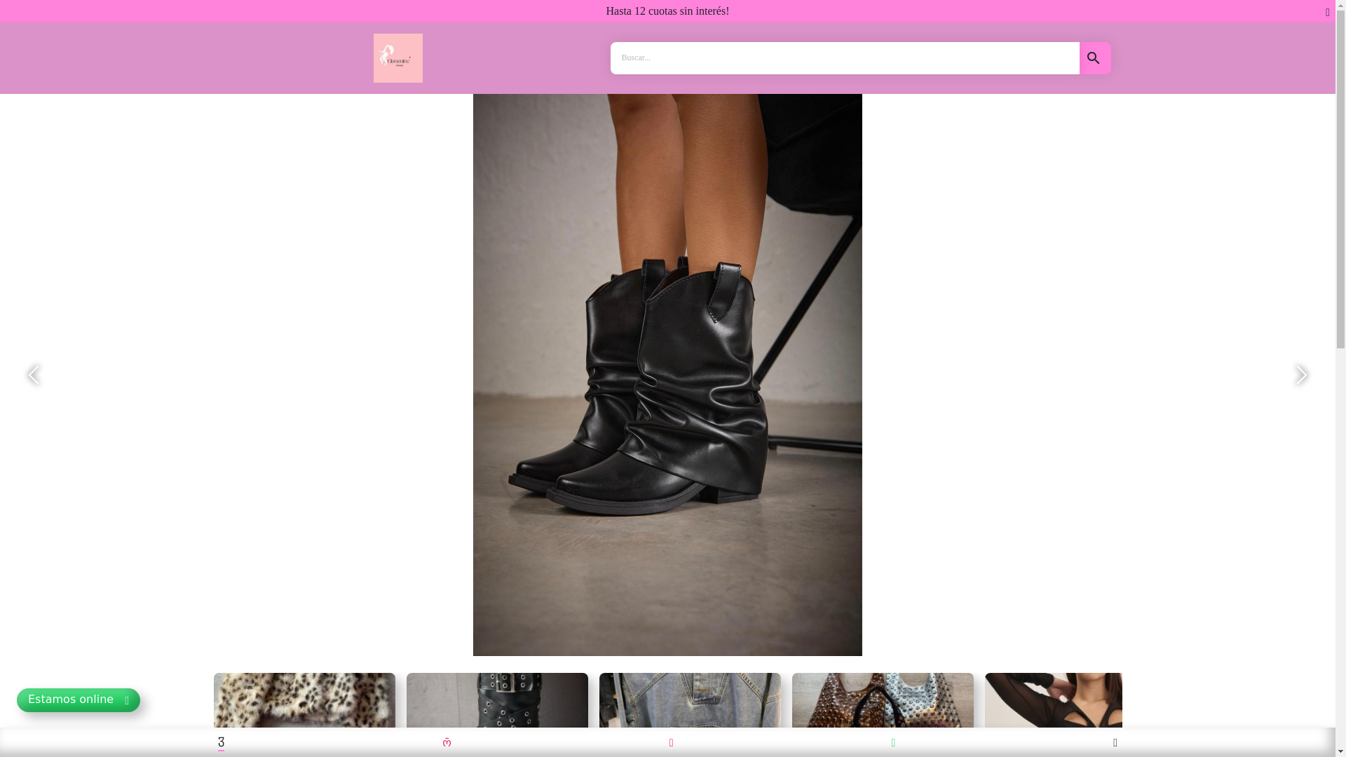 website screenshot of https://clementineboutique.uy/
