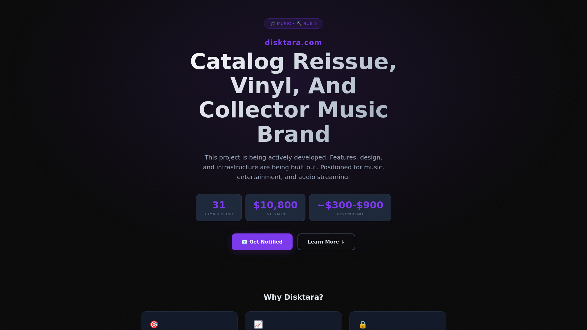 website screenshot of https://disktara.com/