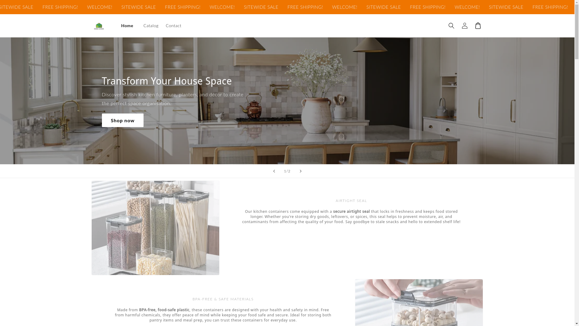 website screenshot of https://bloomandhearth.store/