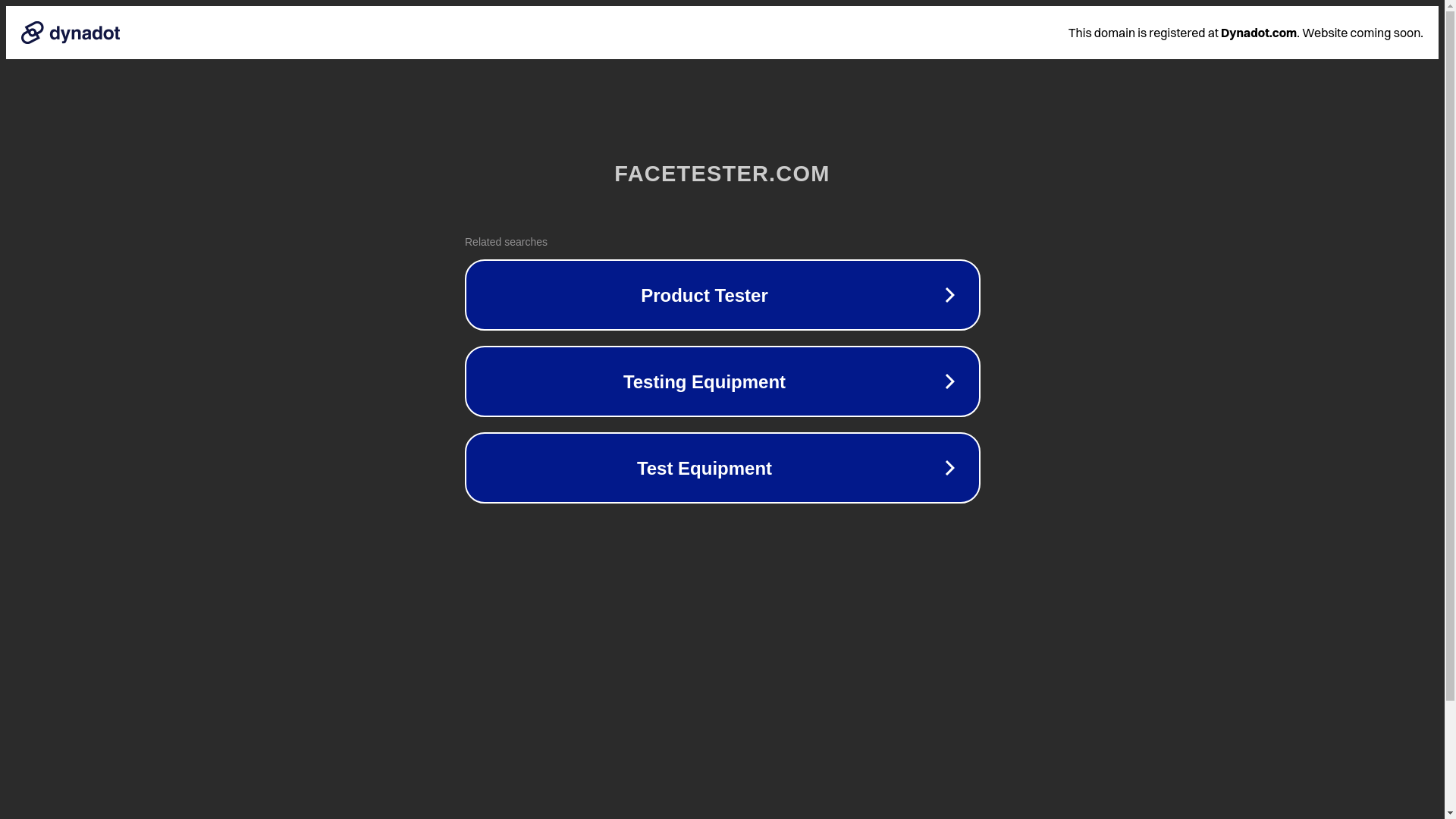 website screenshot of https://facetester.com/